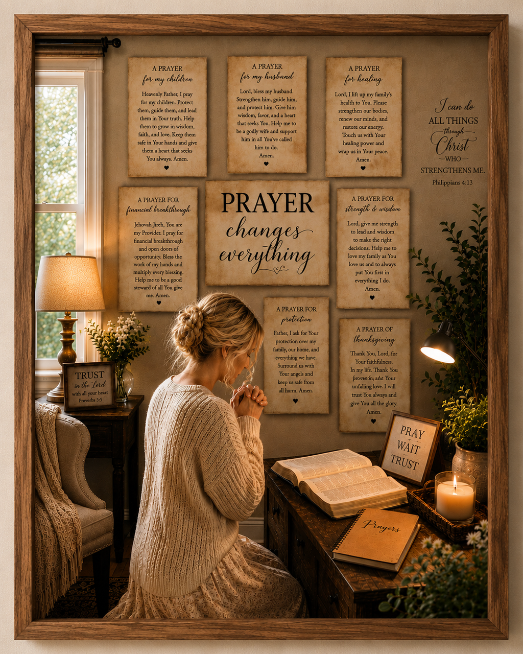 Prayer Changes Everything Canvas