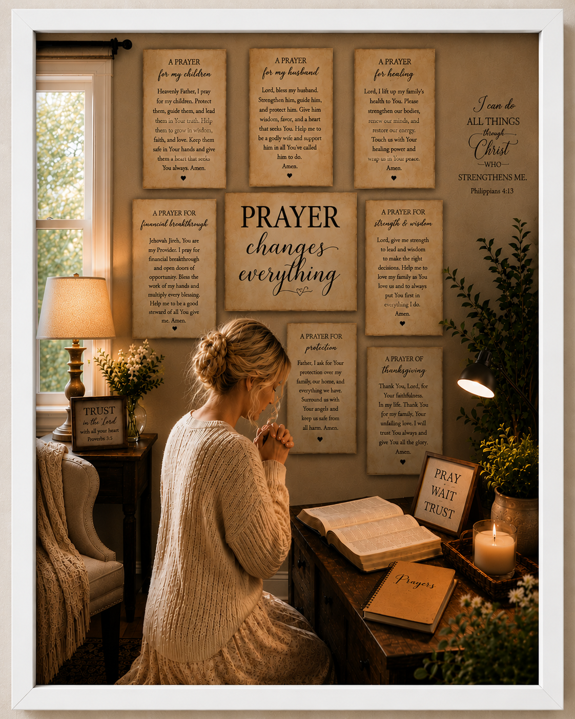 Prayer Changes Everything Canvas