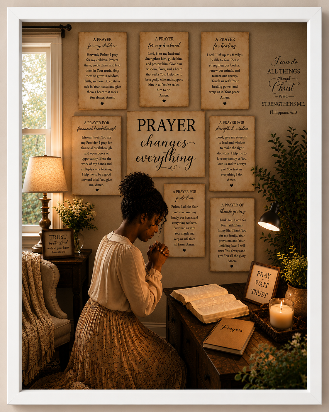 Prayer Changes Everything Canvas