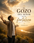 Nehemias 8:10 "El Gozo del Señor es tu fortaleza"