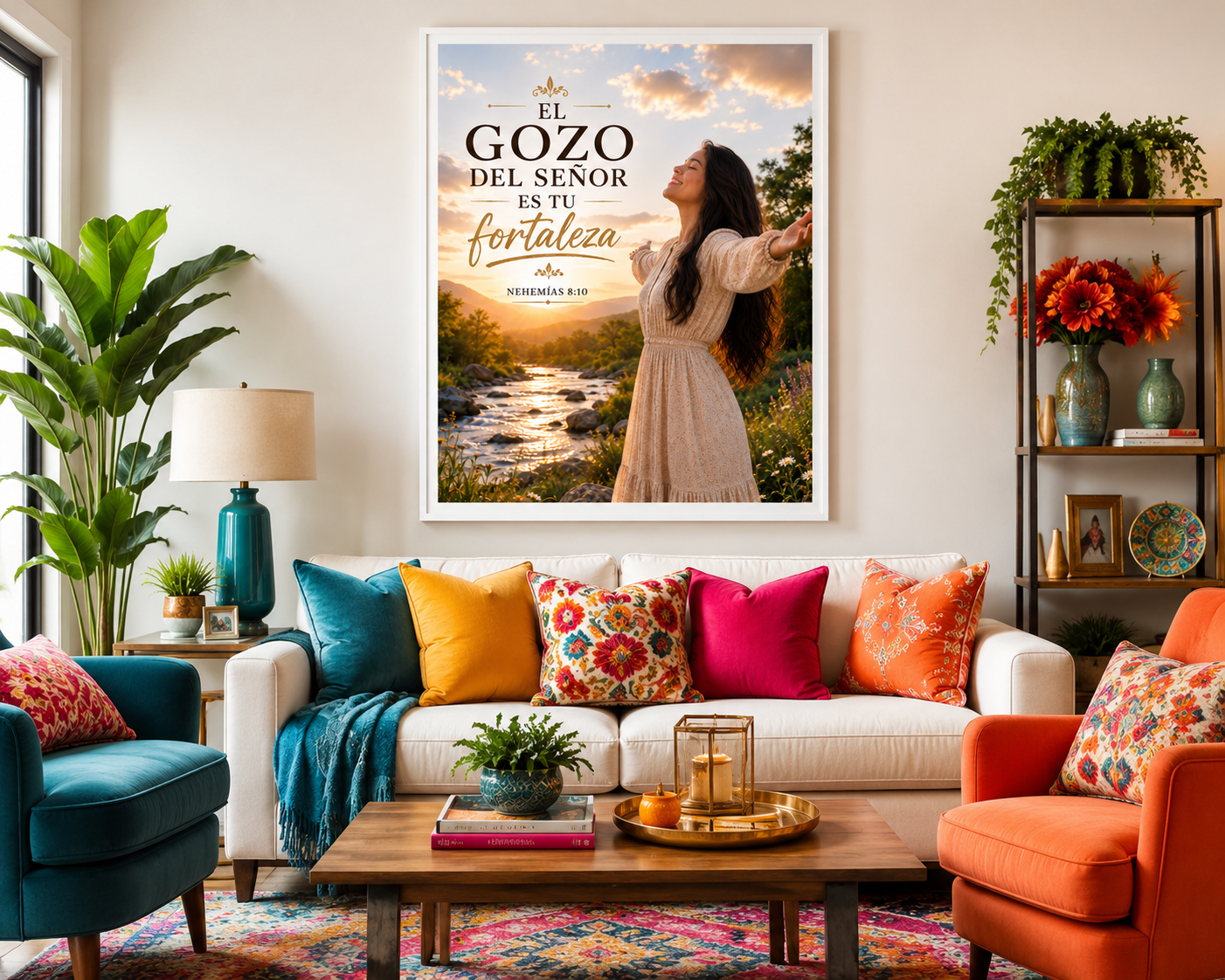 Nehemias 8:10- "El Gozo del Señor es tu fortaleza"/ Una mujer que depende de Dios