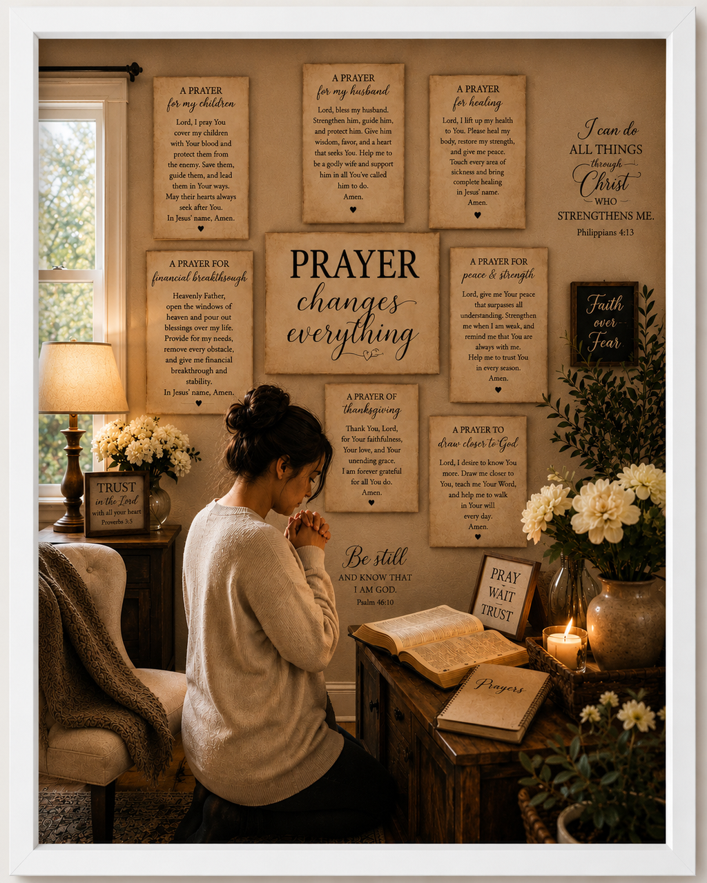 Prayer Changes Everything Canvas