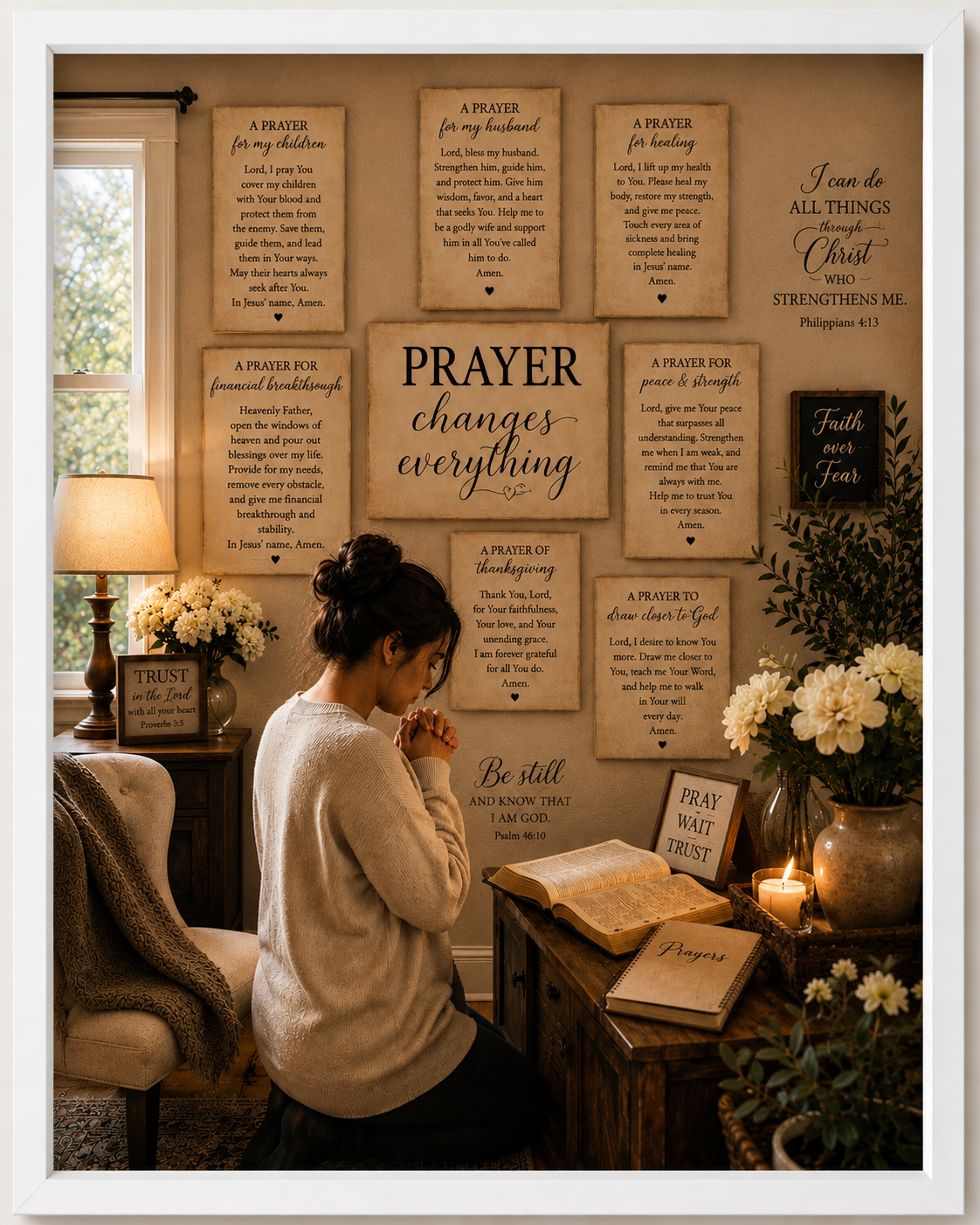 Prayer Changes Everything Canvas